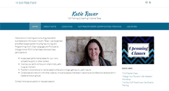 Desktop Screenshot of katieraver.com